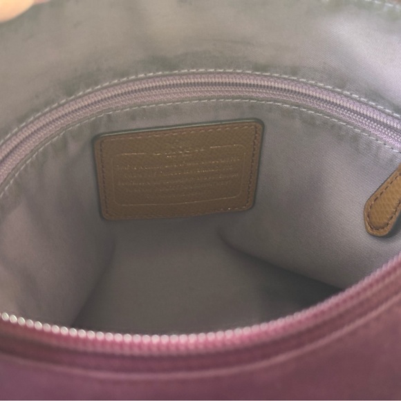 Coach Crossbody Purple Bag - Picture 16 of 16